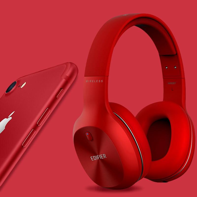 Edifier W800BT Wireless Bluetooth Over-Ear Headphones.