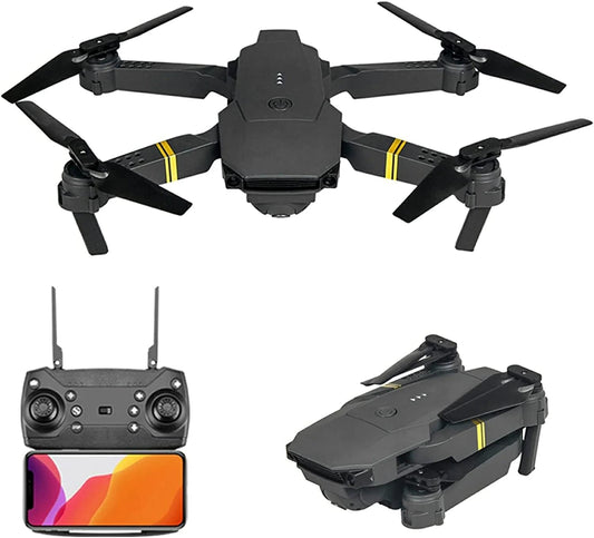 4K HD Dual Camera RC FPV WiFi Portable Wide Angle Foldable Quadcopter Drone.
