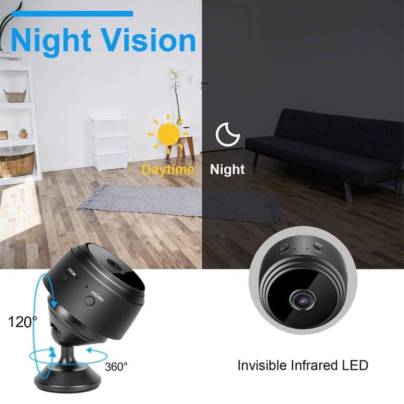WiFi Mini Camera – Wireless Smart Security Cam.