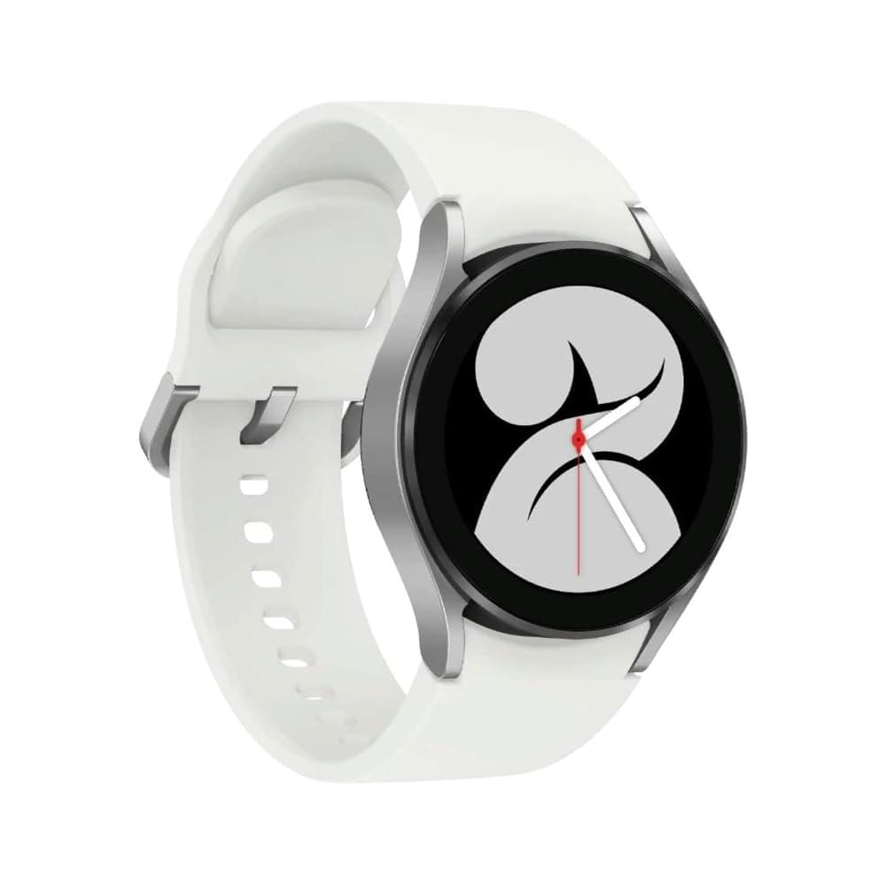 SAMSUNG Electronics Galaxy Watch 4 40mm Smartwatch with ECG Monitor Tracker for Health Fitness Running Sleep Cycles GPS Fall Detection Bluetooth US Version Silver (Renewed).