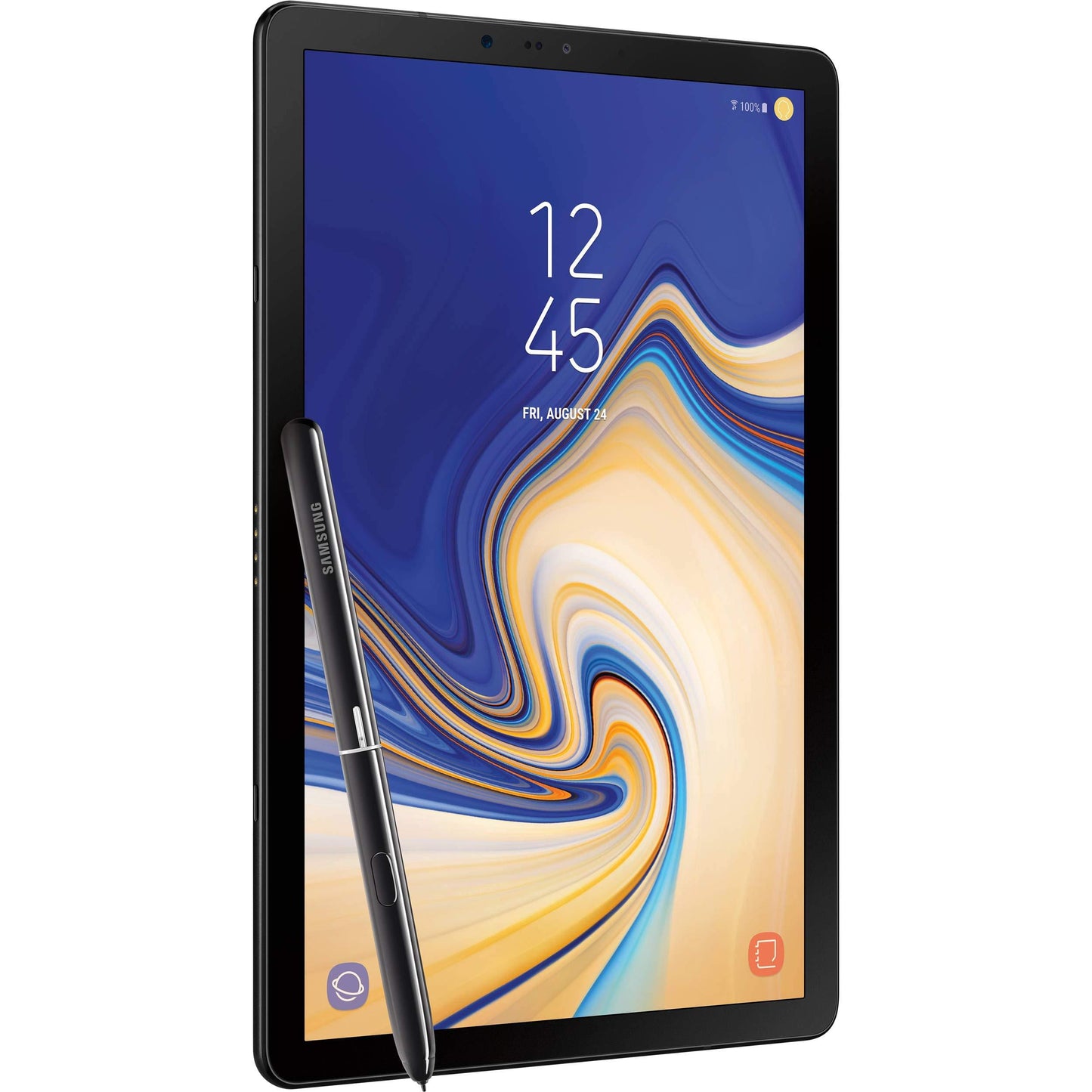Samsung Galaxy Tab S4 10.5in (S Pen Included) 64GB Wi-Fi Verizon Tablet - Black (Renewed).