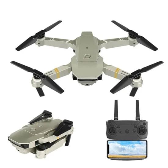4K HD Dual Camera RC FPV WiFi Portable Wide Angle Foldable Quadcopter Drone.