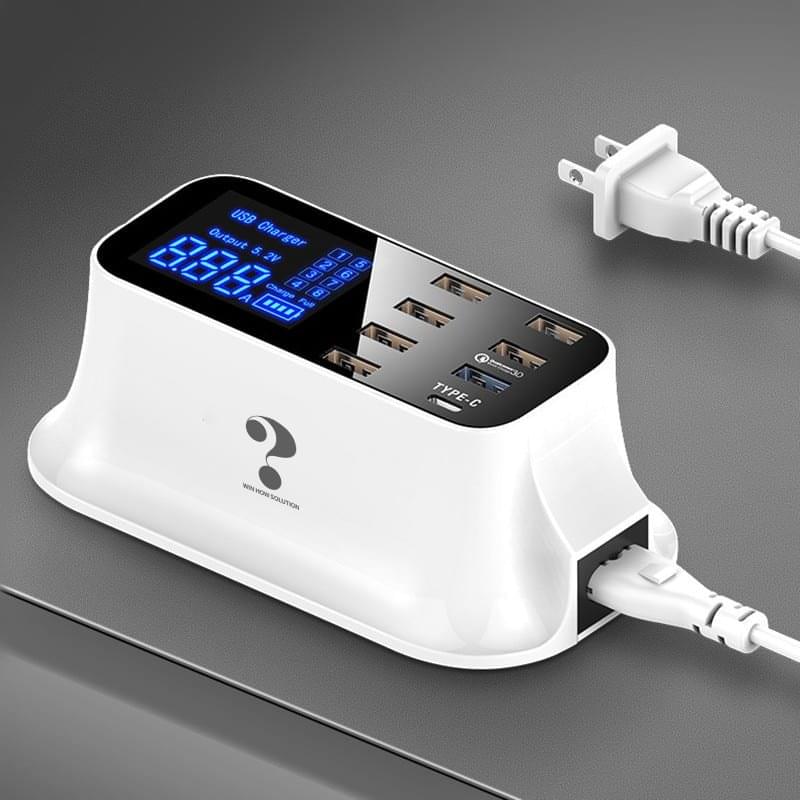 Multi-Port USB Charger Station Type C.