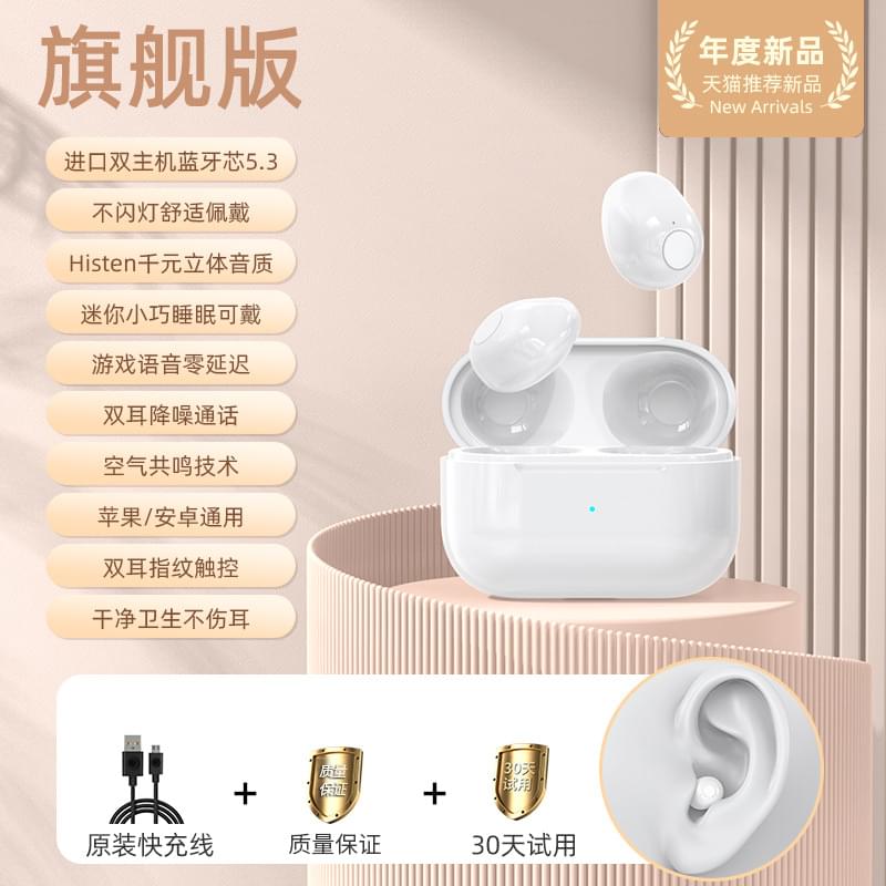 Mini Pro4SS Invisible True Wireless Bluetooth Earbuds.