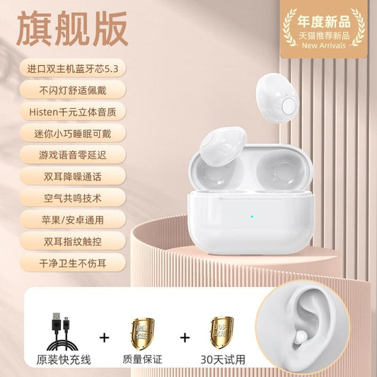 Mini Pro4SS Invisible True Wireless Bluetooth Earbuds.