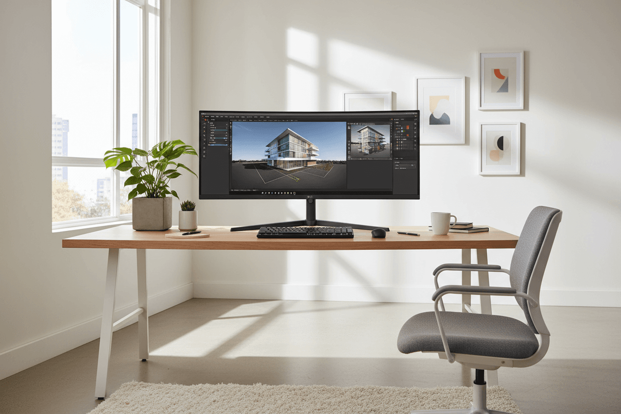 LG Monitor - Lifestyle
